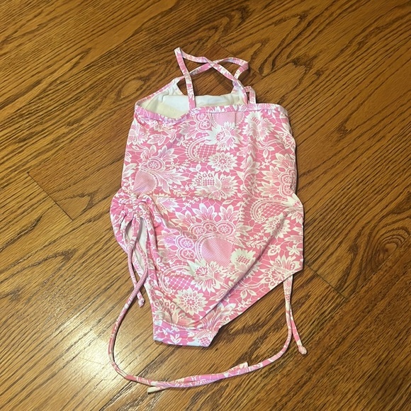 Stella Cove Girl’s Pink Printed One Piece Size 8 - Picture 2 of 4